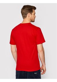 HUF T-Shirt Essentials Og Logo TS00508 Czerwony Regular Fit. Kolor: czerwony #3