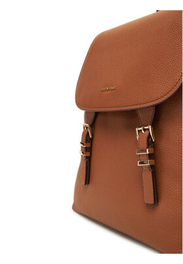 MICHAEL Michael Kors Plecak Quinn 30T5GQNB2L Brązowy. Kolor: brązowy. Materiał: skóra