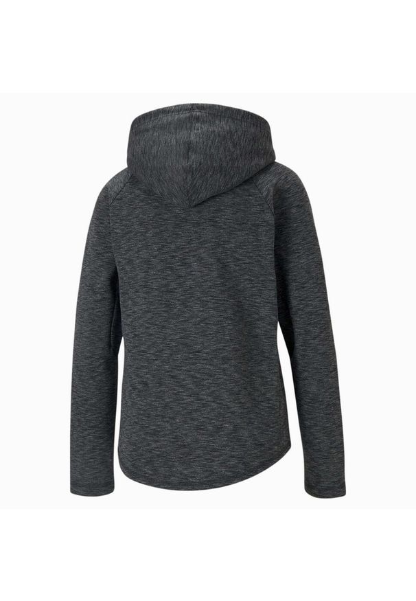 Bluza dresowa damska Puma EVOSTRIPE. Kolor: wielokolorowy, czarny, szary. Materiał: dresówka