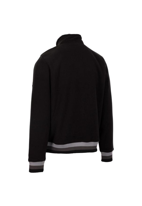 TRESPASS - Męska Bluza Polarowa Elford AT300. Kolor: czarny. Materiał: polar. Sezon: zima