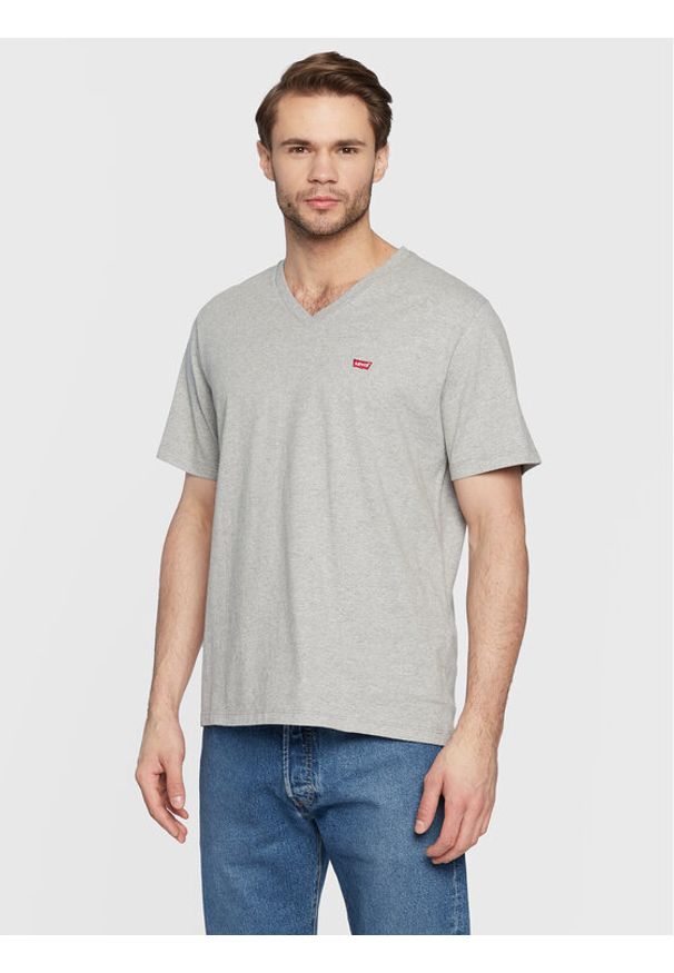 Levi's® T-Shirt Original Housemark 85641-0023 Szary Regular Fit. Kolor: szary. Materiał: bawełna