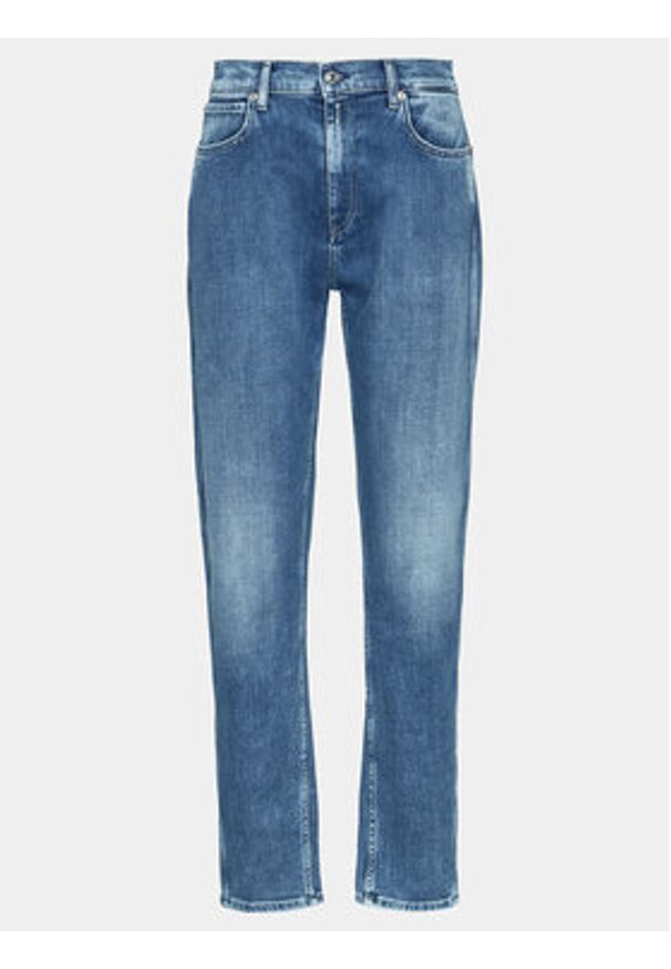 Replay Jeansy WB471.000.581 Niebieski Balloon Fit. Kolor: niebieski