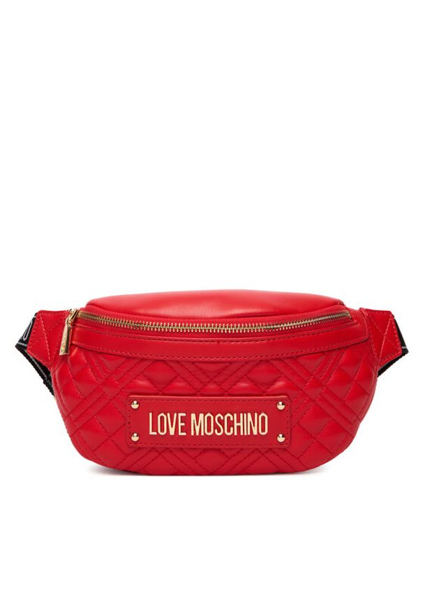 Love Moschino - LOVE MOSCHINO Nerka JC4003PP1OLA0500 Czerwony. Kolor: czerwony. Materiał: skóra