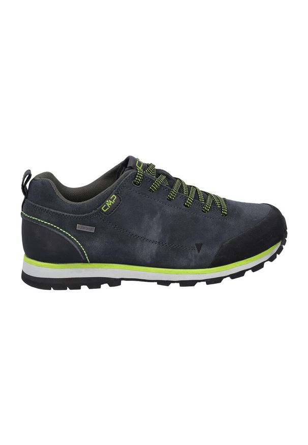 Niskie buty trekkingowe CMP Elettra WP. Zapięcie: sznurówki. Kolor: wielokolorowy, niebieski, szary. Materiał: materiał. Szerokość cholewki: normalna. Sport: turystyka piesza