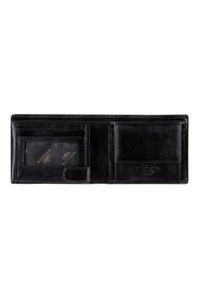 Wittchen - Męski portfel skórzany z rozkładanym panelem czarny. Kolor: czarny. Materiał: skóra #6