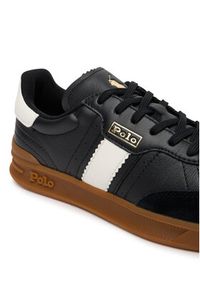 Polo Ralph Lauren Sneakersy Aera 804956688008 Czarny. Kolor: czarny. Materiał: skóra #4