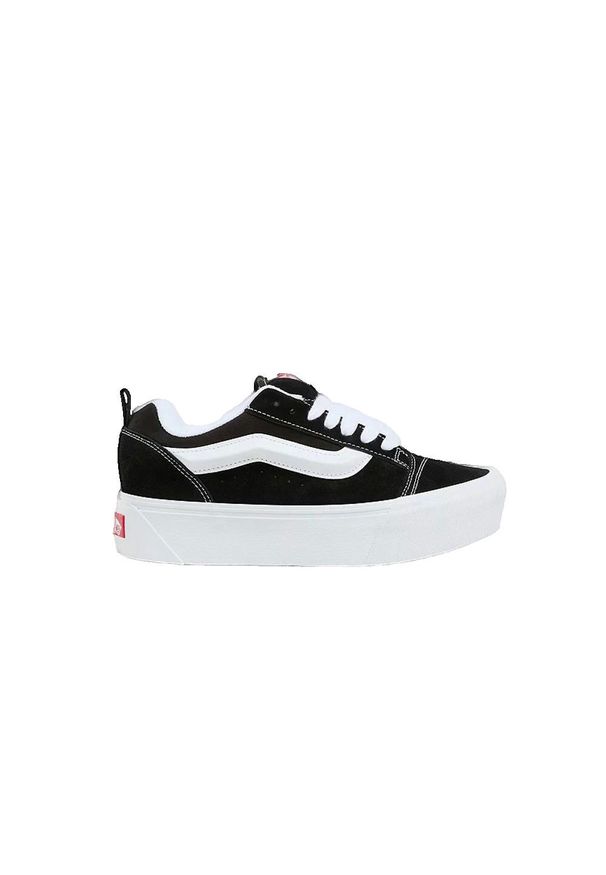 Buty do chodzenia damskie Vans Knu Stack. Okazja: na co dzień. Kolor: czarny. Materiał: materiał, syntetyk, zamsz. Sezon: lato. Sport: turystyka piesza, skateboard