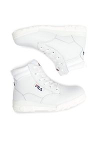 Fila Sneakersy FILA-Grunge II L Mid Wmn FFW0216 10004 Biały. Kolor: biały. Materiał: skóra #4