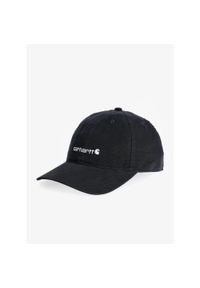 Czapka z daszkiem damska Carhartt Canvas Embroidered Graphic Cap. Kolor: czarny. Styl: sportowy