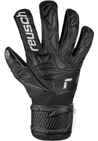Reusch - Rękawice bramkarskie dziecięce REUSCH Attrakt Infinity Junior. Kolor: biały, wielokolorowy, czarny
