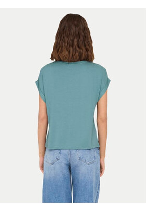 only - ONLY Bluzka Lieke 15303413 Zielony Regular Fit. Kolor: zielony. Materiał: syntetyk