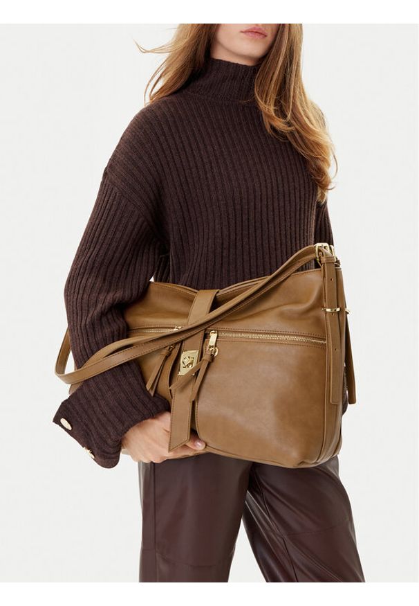 Gino Rossi Torebka CEO-AIDA-RX8858 Beżowy. Kolor: beżowy