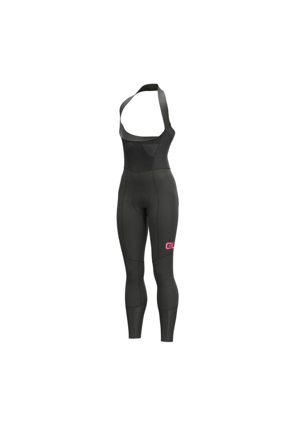 ALÉ CYCLING - Spodnie rowerowe damskie Alé Cycling R-EV1 Future Warm Bib. Kolor: wielokolorowy, różowy, czarny