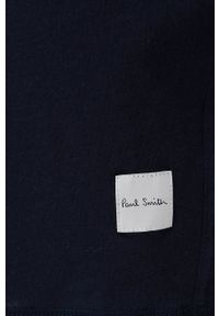 Paul Smith Piżama z opaską na oczy męska kolor granatowy gładka. Kolor: niebieski. Materiał: dzianina. Wzór: gładki #5