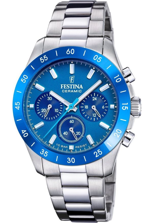 Zegarek damski Festina F20693-4 srebrny. Kolor: srebrny