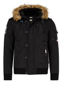 Kurtka zimowa Lonsdale Jarreth. Kolor: czarny. Materiał: puch. Sezon: zima. Sport: turystyka piesza #2