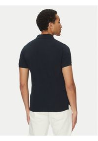 Geox Polo M5511B T3240 F1624 Granatowy Regular Fit. Typ kołnierza: polo. Kolor: niebieski. Materiał: bawełna #5
