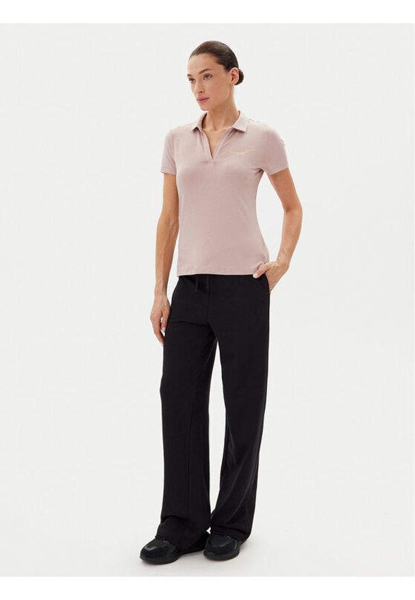 EA7 Emporio Armani Polo 7W000266 AF12500 U4079 Różowy Regular Fit. Typ kołnierza: polo. Kolor: różowy