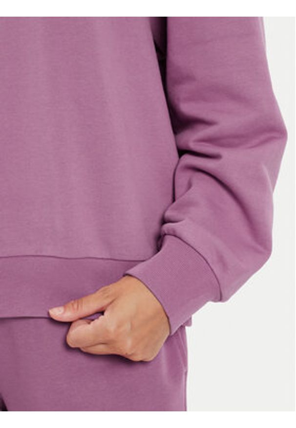 GANT - Gant Bluza 4200489 Różowy Loose Fit. Kolor: różowy. Materiał: bawełna