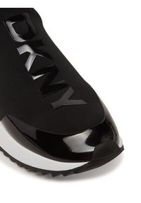 DKNY Sneakersy Nallen K1562302 Czarny. Kolor: czarny. Materiał: materiał #5