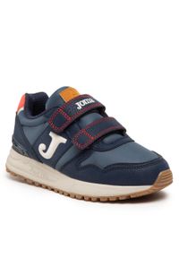 Sneakersy Joma 200 Jr 2203 J200W2203V Navy. Kolor: niebieski. Materiał: skóra #1