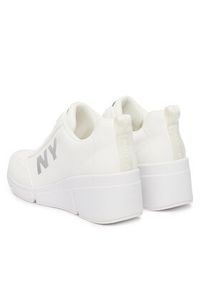 DKNY Sneakersy K2699337 Biały. Kolor: biały. Materiał: skóra #4