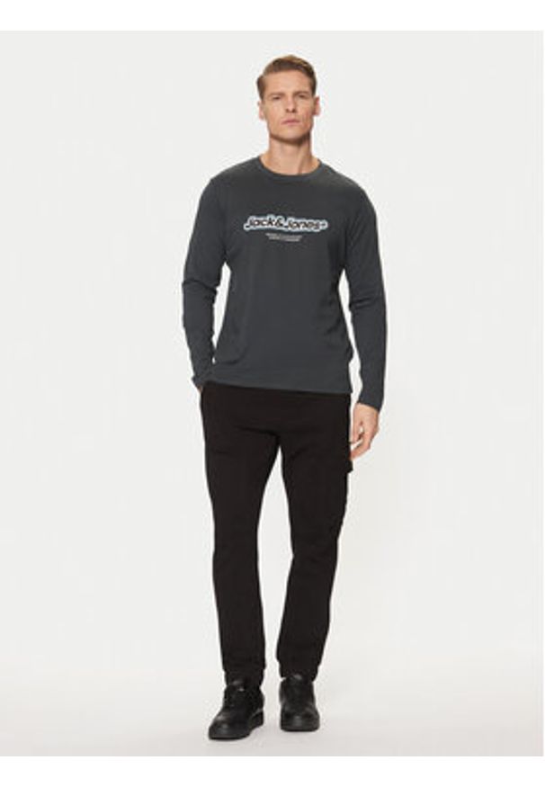Jack & Jones Longsleeve Vesterbro 12266419 Zielony Relaxed Fit. Kolor: zielony. Materiał: bawełna. Długość rękawa: długi rękaw