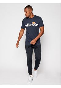 Ellesse T-Shirt Sl Prado SHC07405 Granatowy Regular Fit. Kolor: niebieski. Materiał: bawełna #5