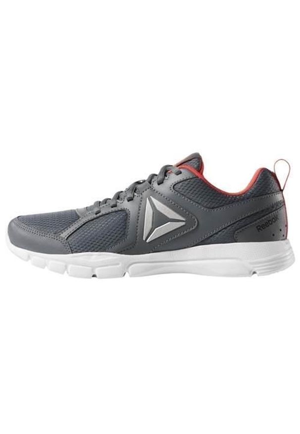 Buty do biegania damskie Reebok 3D Fusion TR. Zapięcie: sznurówki. Kolor: szary. Materiał: guma, syntetyk, tkanina, materiał. Szerokość cholewki: normalna. Sport: bieganie