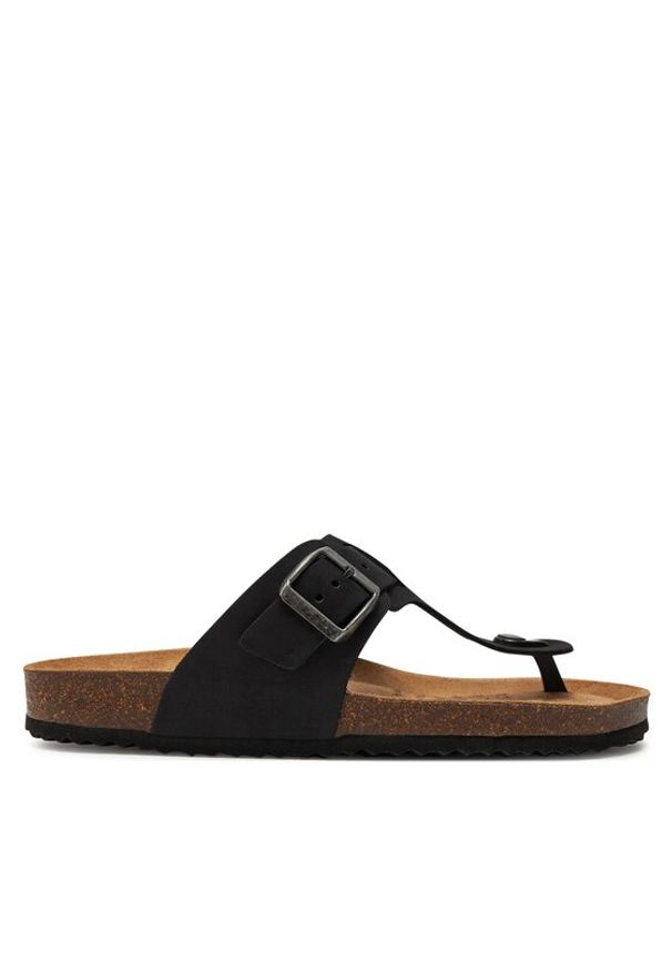 Geox Japonki U Sandal Ghita D U159VD 00032 C9999 Czarny. Kolor: czarny. Materiał: skóra, nubuk