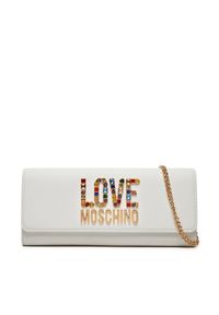 Love Moschino - Torebka LOVE MOSCHINO. Kolor: biały