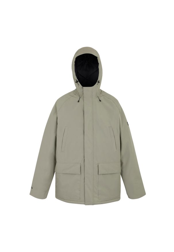 Regatta - Męska Wodoodporna Kurtka Ocieplana Savon. Kolor: żółty, wielokolorowy, brązowy, czarny. Sport: turystyka piesza