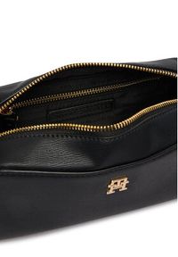 TOMMY HILFIGER - Tommy Hilfiger Torebka Th Grace Camera Bag AW0AW18863 Czarny. Kolor: czarny. Materiał: skórzane #4