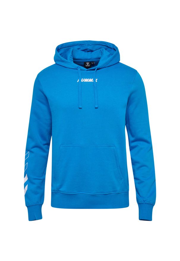 Bluza z kapturem Hummel hmlELEMENTAL. Typ kołnierza: kaptur. Kolor: niebieski. Materiał: polar. Sport: piłka ręczna