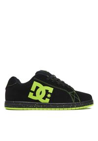 DC Shoes Sneakersy GAVELER ADYS100536-BL4 Czarny. Kolor: czarny. Materiał: skóra, nubuk #1