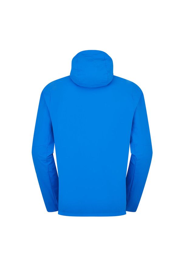 Kurtka softshellowa rozpinan Rab Borealis Alpine Hoody z kapturem. Typ kołnierza: kaptur. Kolor: niebieski