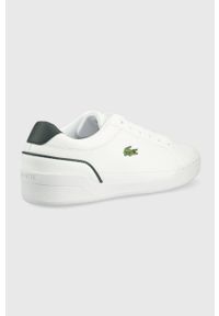 Lacoste sneakersy CHALLENGE 0120 2 740SMA0080.1R5 kolor biały. Nosek buta: okrągły. Zapięcie: sznurówki. Kolor: biały. Materiał: guma. Sport: bieganie #4