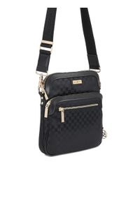 Kazar - Czarna listonoszka damska. Kolor: czarny. Materiał: skórzane. Styl: casual #3