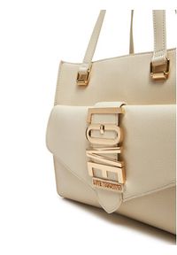 Love Moschino - LOVE MOSCHINO Torebka JC4225PP0MKC0110 Beżowy. Kolor: beżowy. Materiał: skórzane #6