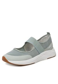 Rieker Sneakersy N8551-52 Zielony. Kolor: zielony. Materiał: materiał #3