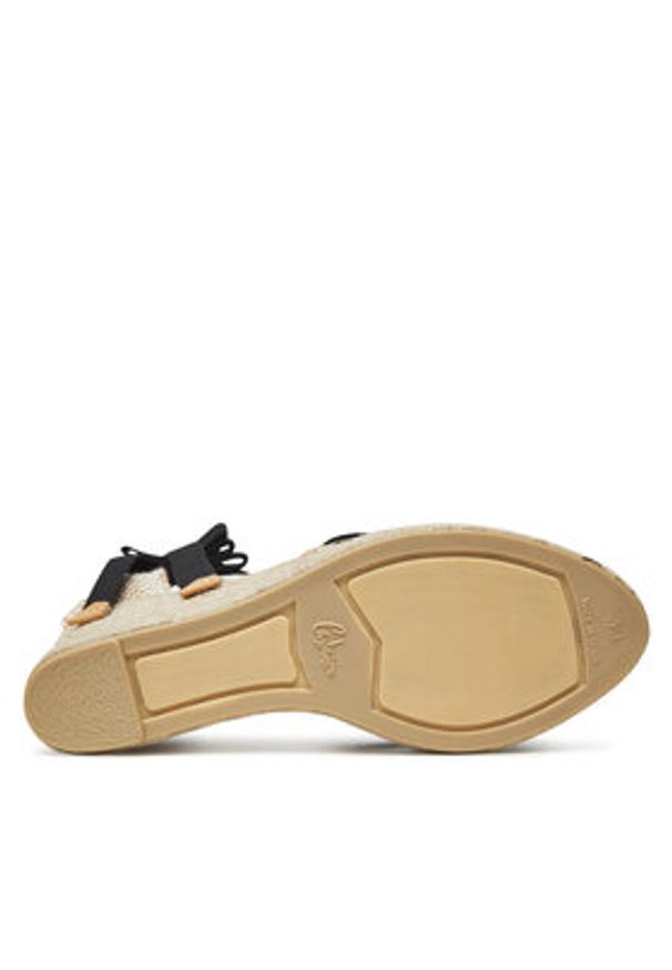 Castañer Espadryle Bailey 025676 Czarny. Kolor: czarny. Materiał: materiał