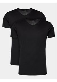 Puma Komplet 2 t-shirtów Basic 935017 Czarny Regular Fit. Kolor: czarny. Materiał: bawełna #1