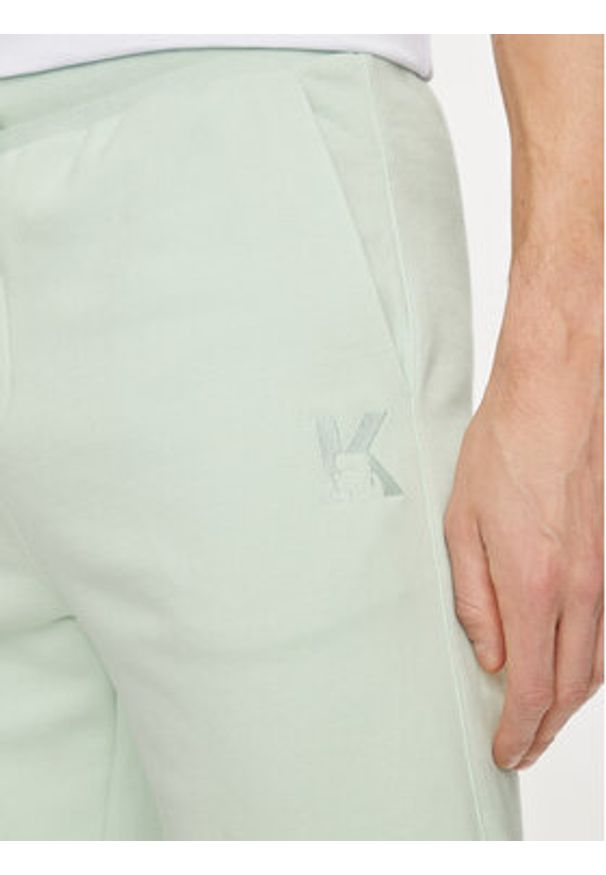Karl Lagerfeld - KARL LAGERFELD Szorty sportowe 705889 542900 Zielony Regular Fit. Kolor: zielony. Materiał: bawełna. Styl: sportowy