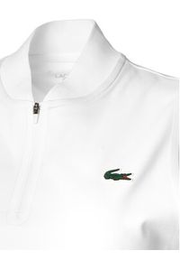 Lacoste Top PF0202 Biały Regular Fit. Kolor: biały. Materiał: syntetyk #2