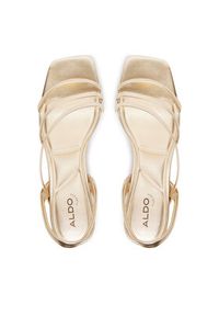 Aldo Sandały Atlanticus 14190606 Złoty. Kolor: złoty. Materiał: skóra #5