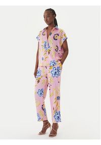 LOLA CASADEMUNT Bluza LS2615063 Różowy Regular Fit. Kolor: różowy. Materiał: syntetyk #5