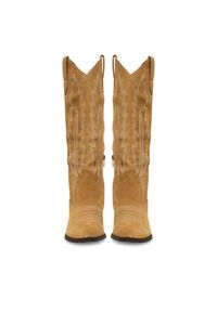 DeeZee Kowbojki 3523-1 Brązowy. Kolor: brązowy. Materiał: materiał #5