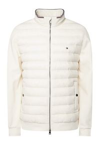 TOMMY HILFIGER - Tommy Hilfiger Kurtka przejściowa Mix Media Ess MW0MW41329 Beżowy Regular Fit. Kolor: beżowy. Materiał: bawełna #7