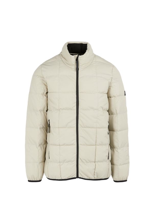 Kurtka puchowa Regatta Wilnor. Kolor: beżowy. Materiał: puch. Sport: turystyka piesza