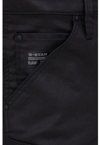 G-Star RAW - G-Star Raw jeansy 5620 Custom Mid Skinny damskie medium waist. Kolor: czarny #6